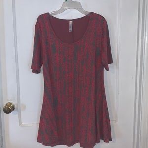 Gray and pink dress size small
